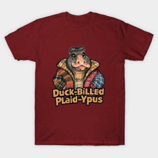 The Duck-billed Plaid-Ypus T-Shirt